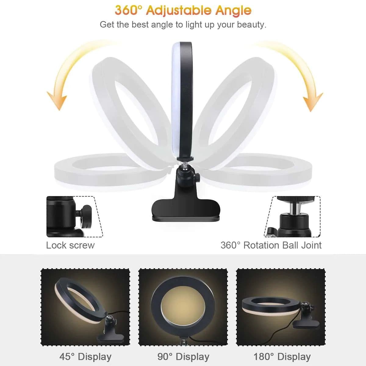 image-LED Ring Light for Computer