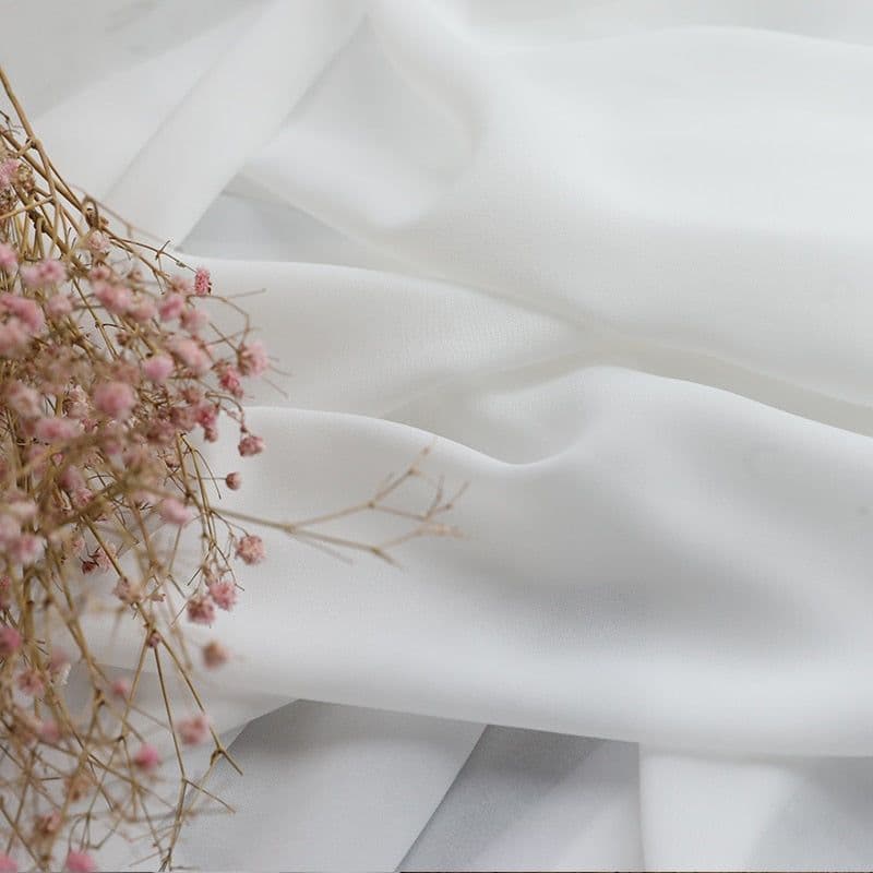 image-White Tulle Curtains