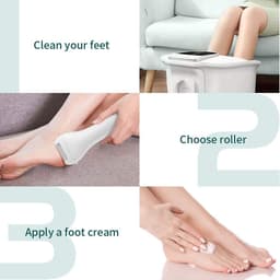 image-Charged Electric Foot File for Heels Grinding Pedicure Tools