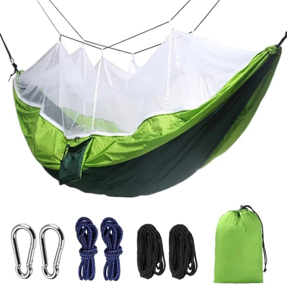 image-1-2 Person Outdoor Mosquito Net Camping Hammock