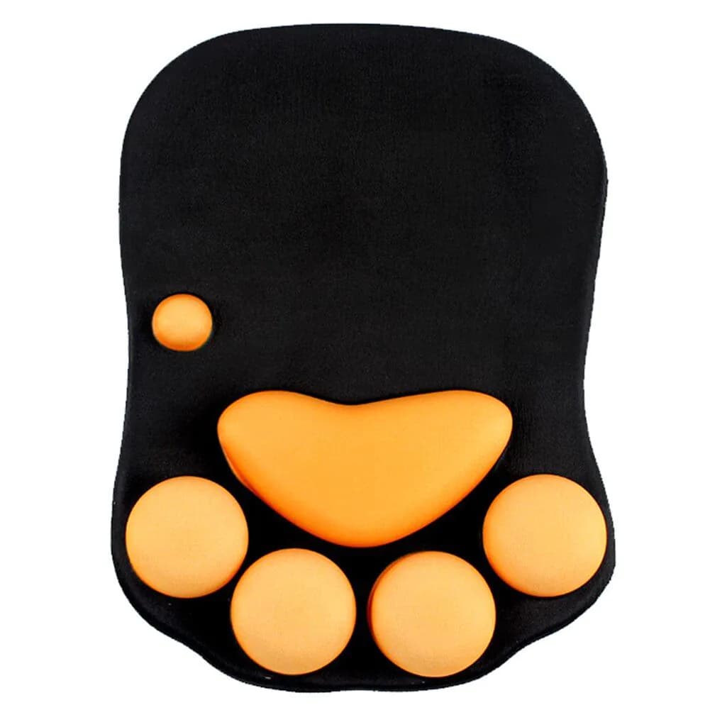 image-3D Cat Paw Mouse Pad Cute Wrist Rest Support