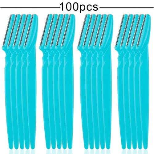 image-100PCS Eyebrow Shaper Portable Shaver Eye Brow Trimmer Shaping