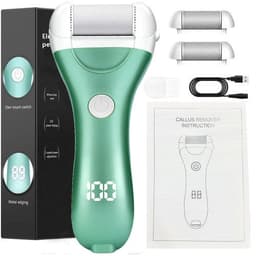 image-Charged Electric Foot File for Heels Grinding Pedicure Tools