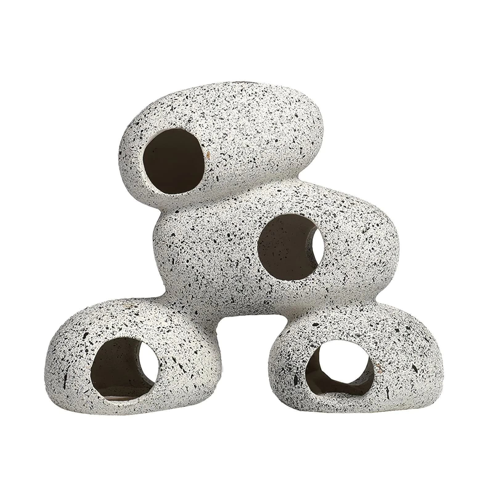 image-Aquarium Accessories Resin Simulation Fish Tank Ornament