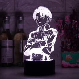 image-Acrylic Table Lamp Anime Attack on Titan for Home Room Decor Light Cool Kid Child Gift Manga AOT Night Light Attack on titan