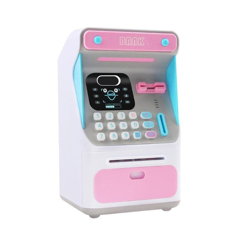 image-Electronic ATM Toy Piggy Bank Safe Money Boxes For Children