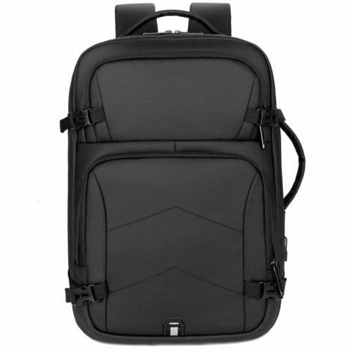 image-Mens Backpacks Multifunctional Waterproof Film Laptop Backbag