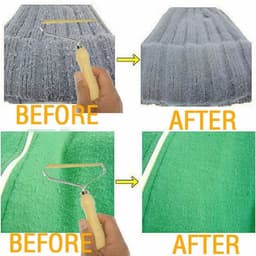 image-Portable Manual Hair Removal Agent Carpet Wool Coat Clothes Shaver Brush Tool Depilatory Ball Knitting Plush Double-Sided Razor