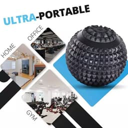 image-Electric Vibrating Massage Ball Sport Fitness Foot Pain Relief Plantar