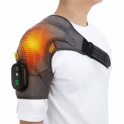 image-Heating Massage Shoulder Brace Support Arthritis Injury