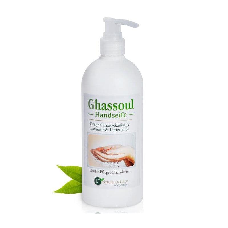image-Lava clay/ghassoul blend for hand wash | with original Moroccan clay |