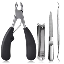 image-Black Toe Nail Clippers Nail Correction Thick Nails Ingrown Toenails