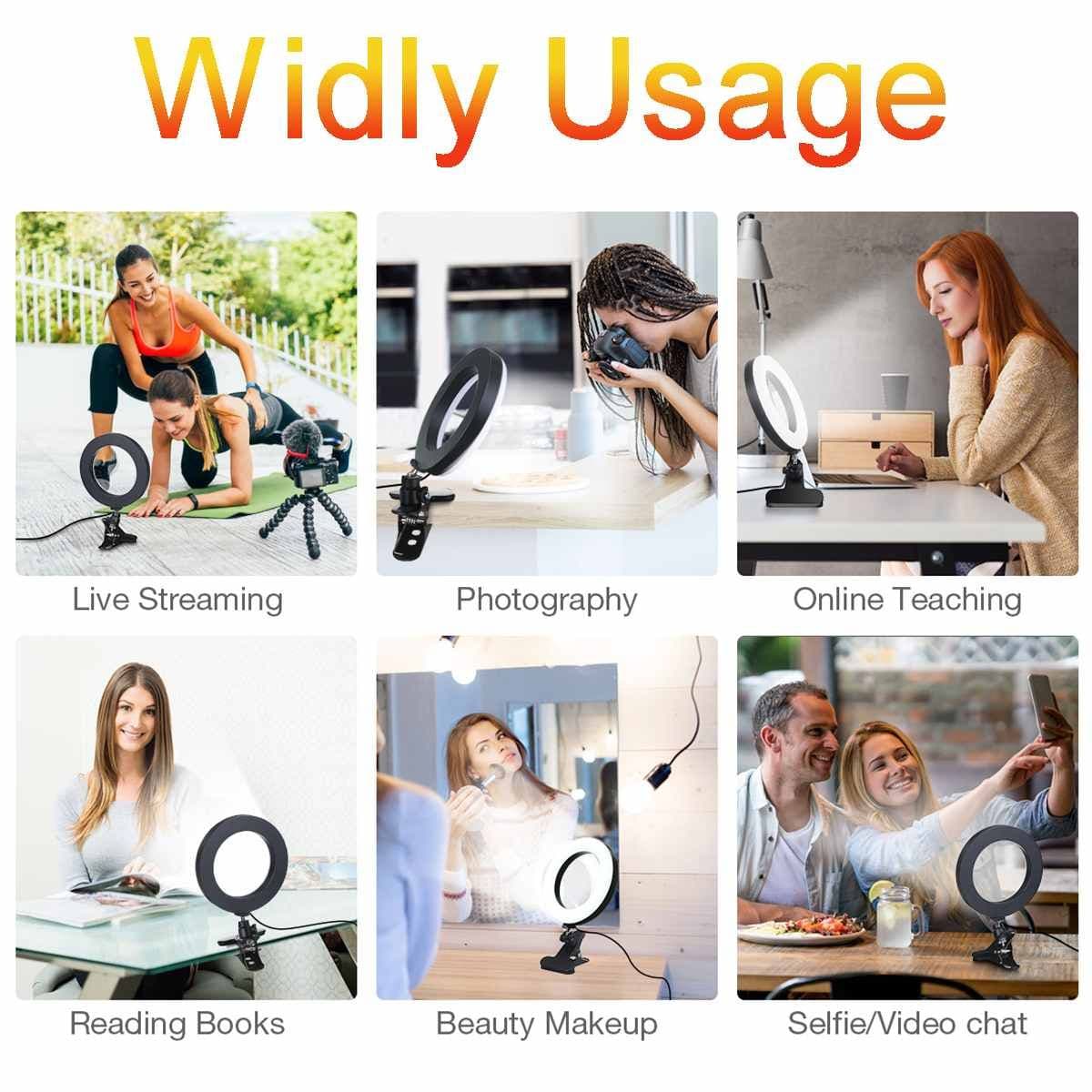 image-LED Ring Light for Computer