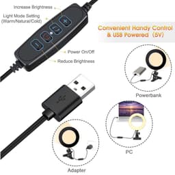image-LED Ring Light for Computer