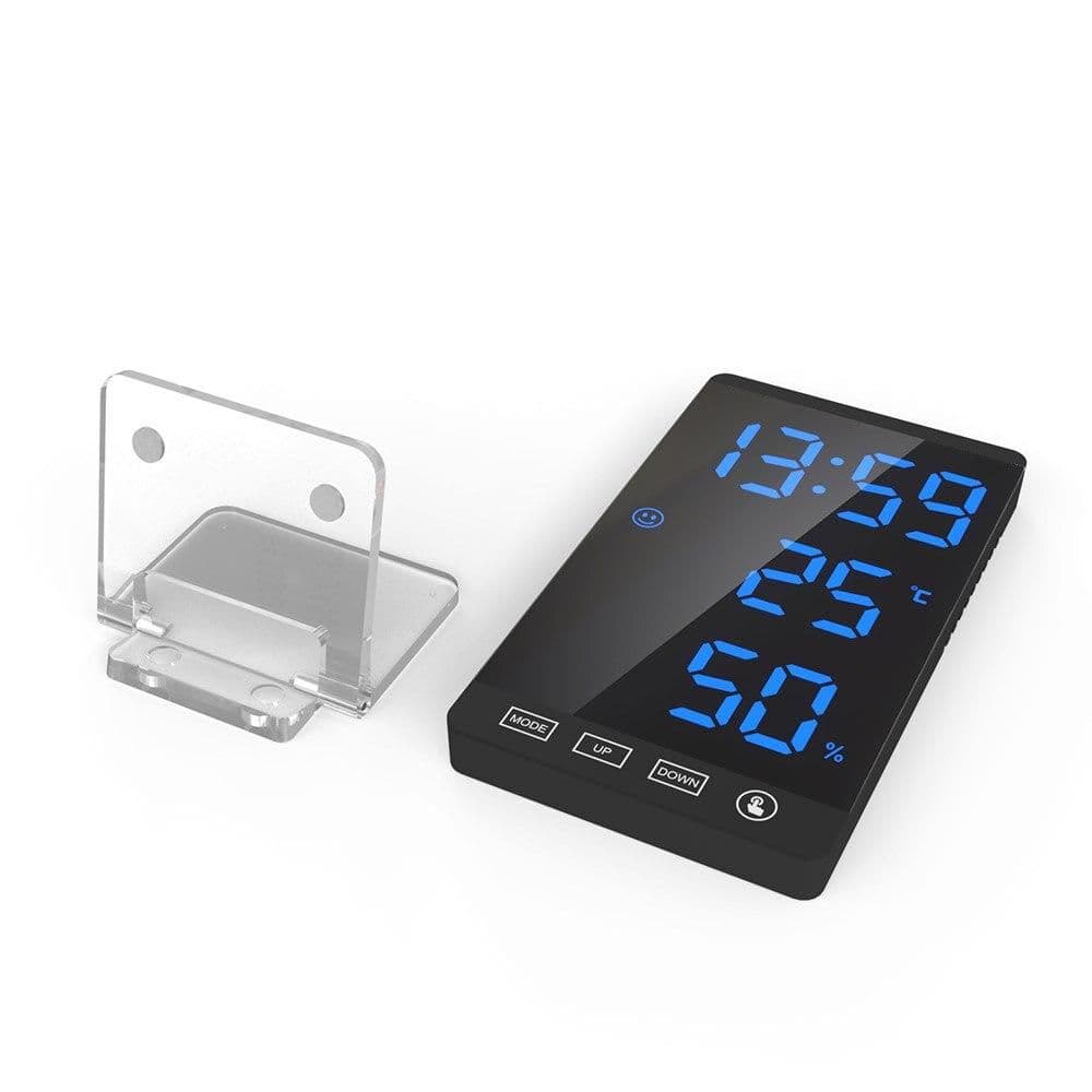 image-Digital Alarm Clock With Temperature Thermometer