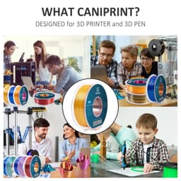 image-Geeetech Three Tri Color Silk PLA Filament , 3D Filament 1,75 mm 1KG Spool Wire (+/-0.03mm) Vacuum packaging, special color