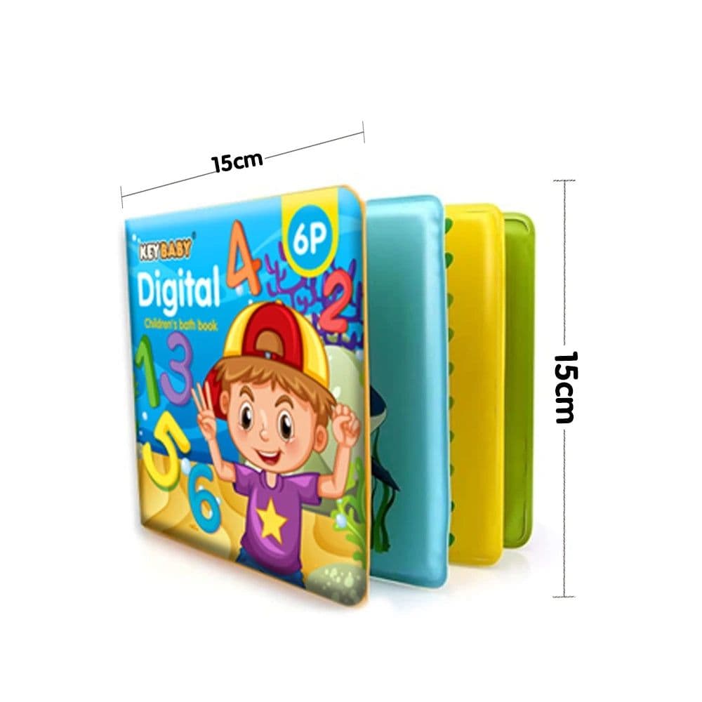 image-Baby Bath Book Cognitive Early Education Books Unbreakable Children's Enlightenment Object Recognition Educational ToyStory Gift