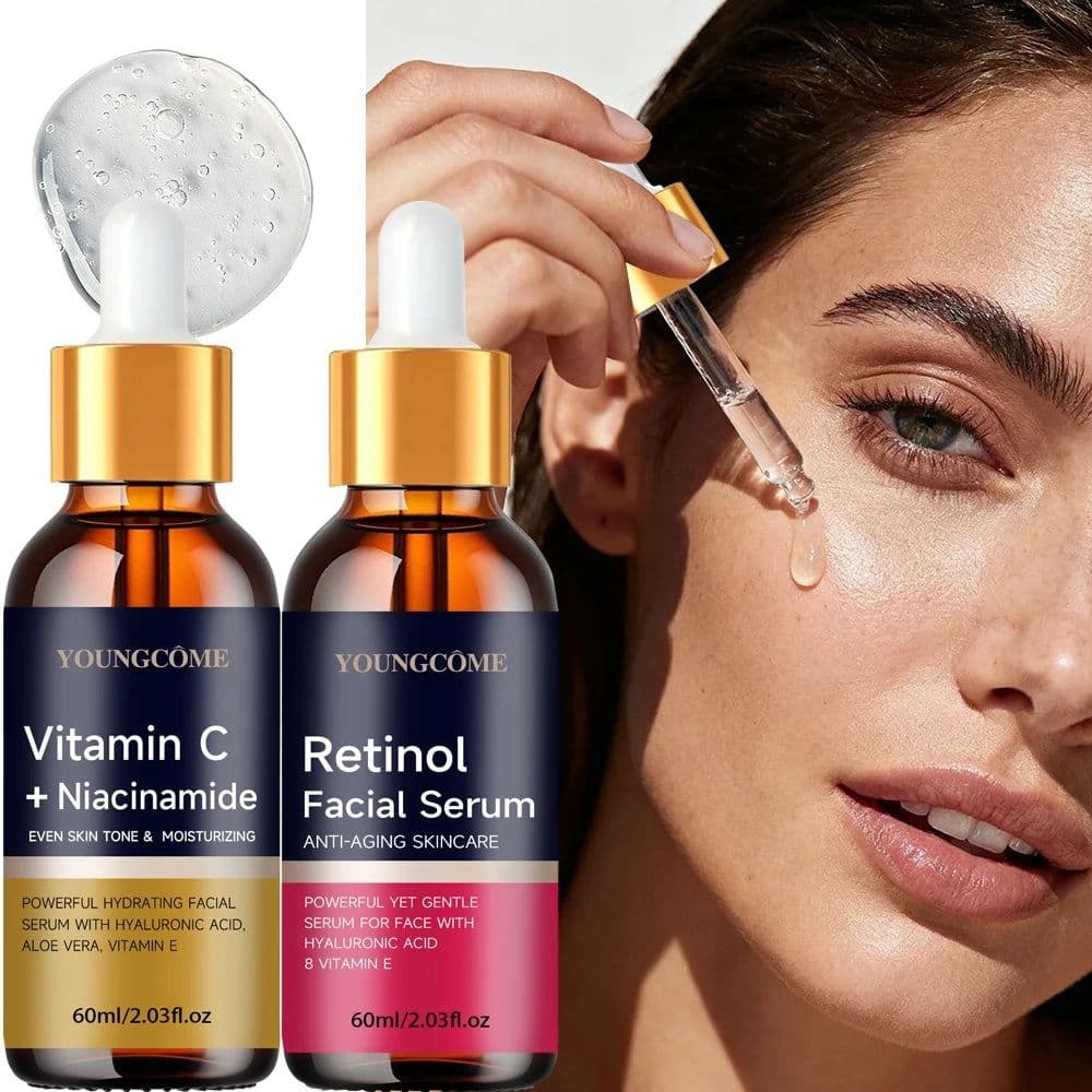 image-YOUNGCOME Retinol Anti-Wrinkles Serum Pore Shrinking Hydrating Moisturizing Essence Pigment Spots Remove Skincare For All Skin