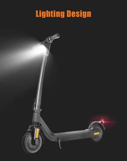 image-EU Stock Scooter Max Range 30KM 8.5 Inch Tires Safety Design Escooter