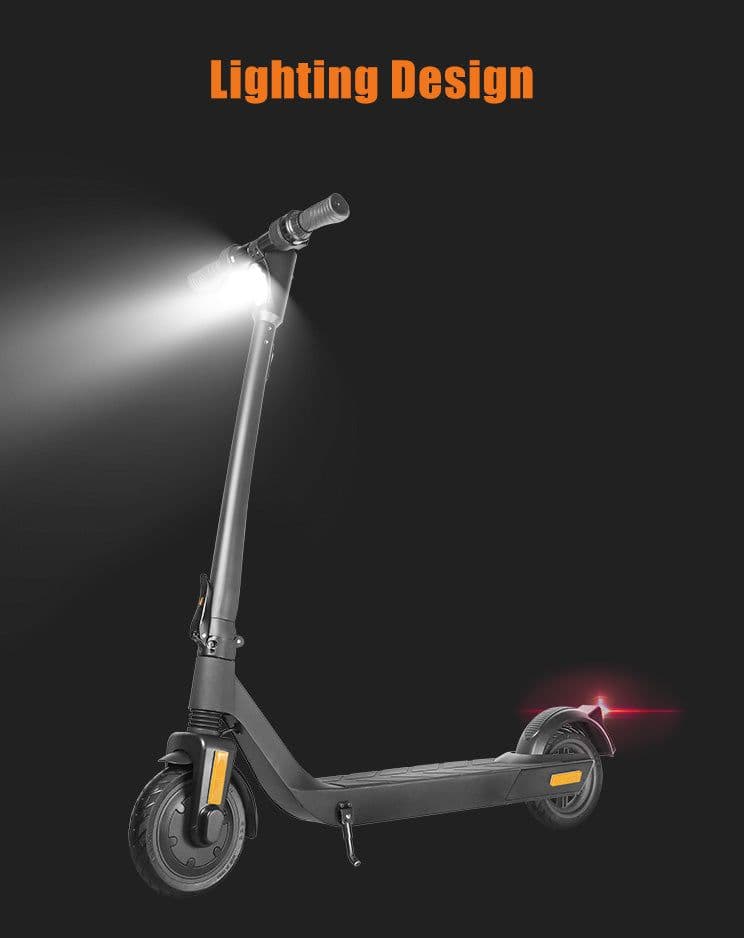 image-EU Stock Scooter Max Range 30KM 8.5 Inch Tires Safety Design Escooter