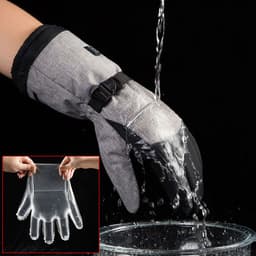 image-New Electric Heating Snowmobile Snowboard Ski Gloves Snow Mittens