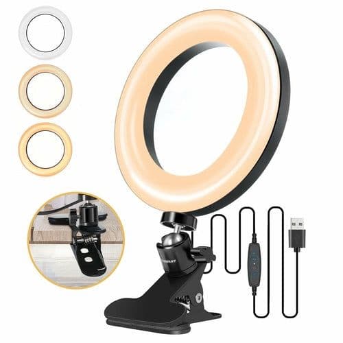 image-LED Ring Light for Computer
