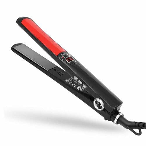 image-Professional Hair Straightener Nano-Titanium Keratin Hair Flat Iron