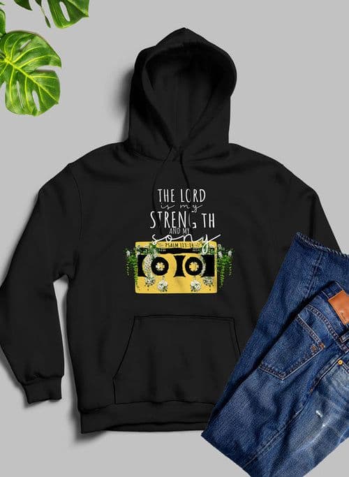 image-The Lord Is My Strength And My Song Hoodie