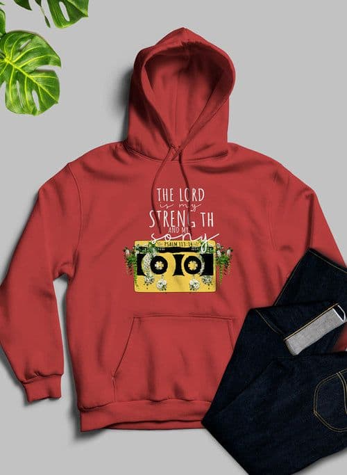 image-The Lord Is My Strength And My Song Hoodie