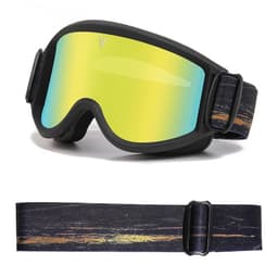 image-Skiing Goggles Windproof Cycling Motorcycle Goggles Winter Anti-Fog Snowboard Ski Glasses Ski Mask Tactical Goggle Sunglasses