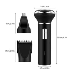 image-3 In 1 Electric Hair Shavers For Men Nose Beard Ear Trimmer Hair