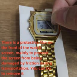 image-F91W Non-Waterproof Steel Band Watch For Women, Men, Business Clock, Multi-Functional LED Digital Sports Watch, Electronic Clock
