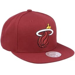 image-Mitchell & Ness NBA Miami Heat Top Spot Snapback Hwc Heat HHSS3256-MHEYYPPPMARO