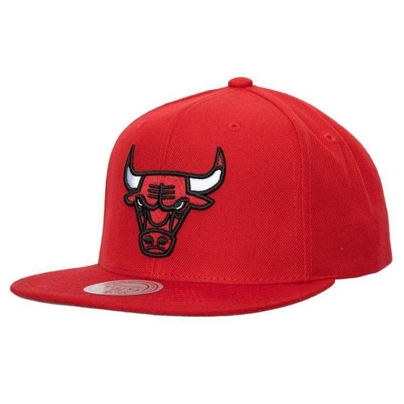 image-Mitchell & Ness NBA Chicago Bulls Top Spot Snapback Hwc Bulls Cap HHSS3256-CBUYYPPPRED1