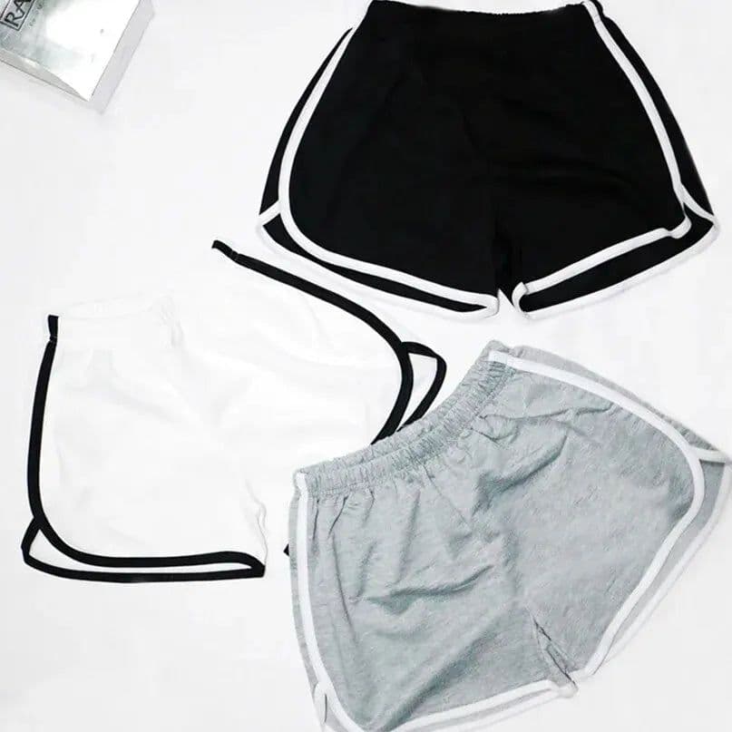 image-Elastic Shorts for Women, Loose Fitting, Quick Drying, Summer Thin Running, Fitness, Leisure, and Anti External Wear. Instagram
