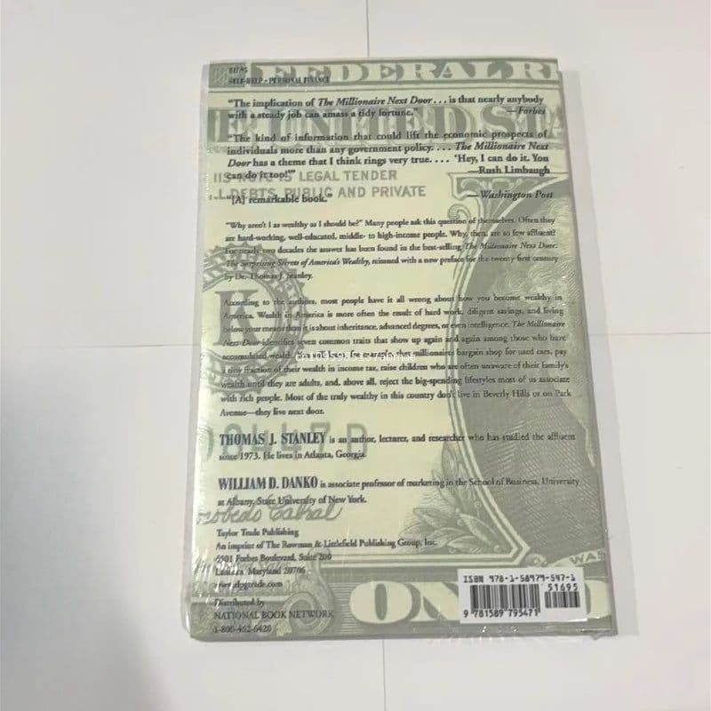 image-The Millionaire Next Door: The Surprising Secrets of America's Wealthy English Books