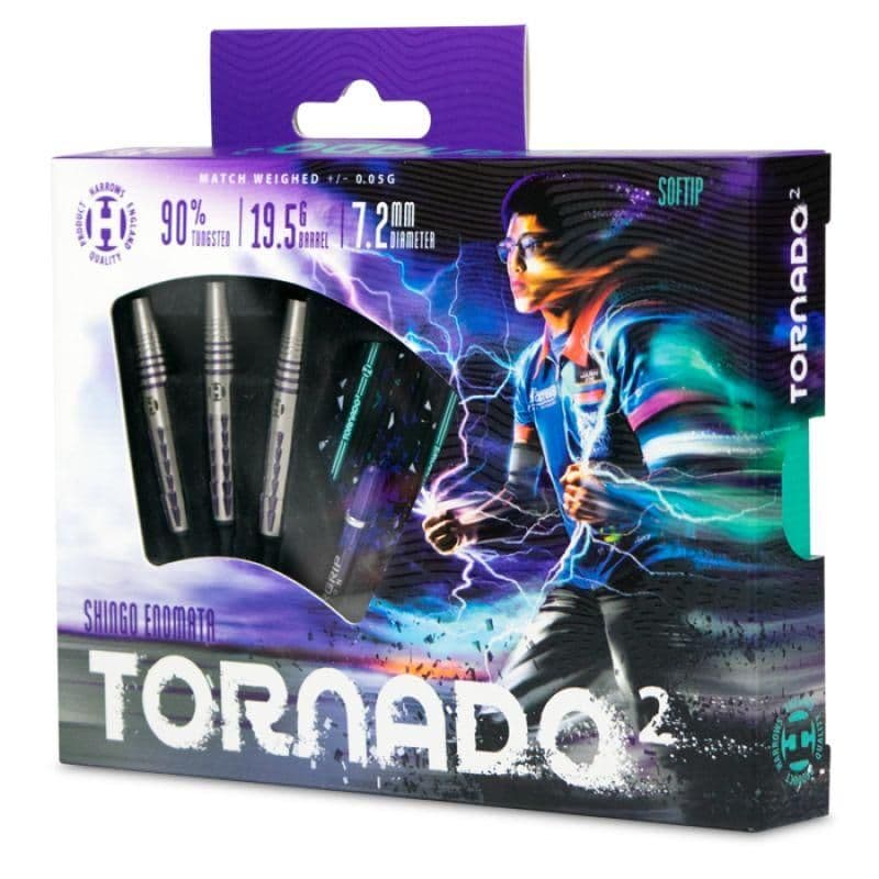 image-Darts Harrows The Tornado 2 90% Softip HS-TNK-000013351