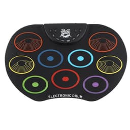 image-Compact Size Electronic Colorful Hand Roll Drum