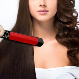 image-Professional Hair Straightener Nano-Titanium Keratin Hair Flat Iron