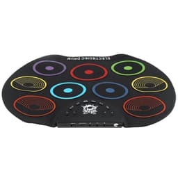 image-Compact Size Electronic Colorful Hand Roll Drum
