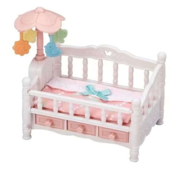 image-Sylvanian Families Girl Toys Kids Girls Authentic Ternurines Baby Bed Sylvanians Family Children's Toy Kitchen Silvania Familiy