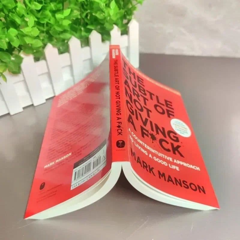 image-The Subtle Art of Not Giving A CAO/Reshape Happiness/How To Live As You Want By Mark Manson Self Management Stress Relief Book