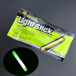 image-50Pcs(50bags) 7.5X75 mm Night Fishing Lighting Stick Wand Green Chemical LED Fluorescent Dark Glow Stick Fishing Led Stick