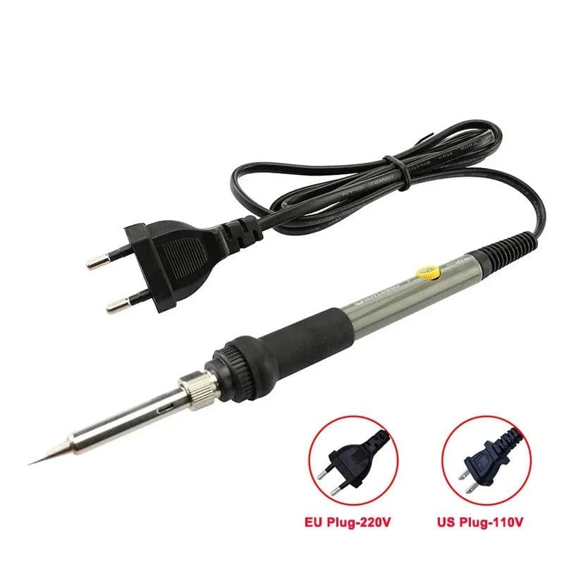 image-60W Adjustable Temperature Electric Soldering Iron EU 220V / ☆US Plug is110V☆ Welding Iron DIY for Repairing