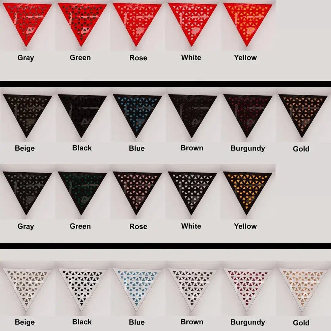 image-Ceiling Corner Bass Trap "Triangle-TRI-F" | 42x42x42cm