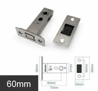 image-Magnetic mute magnetic lock Silent lock body Bathroom door magnetic lock core Eccentric lock Margin 22mm 25mm 30mm 35mm 40mm 50