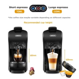 image-HiBREW Coffee Machine 19 Bar 4in1 Hot & Cold Multiple Capsule Espresso Cafetera Pod Coffee Maker Dolce Milk Nexpresso Powder H1A