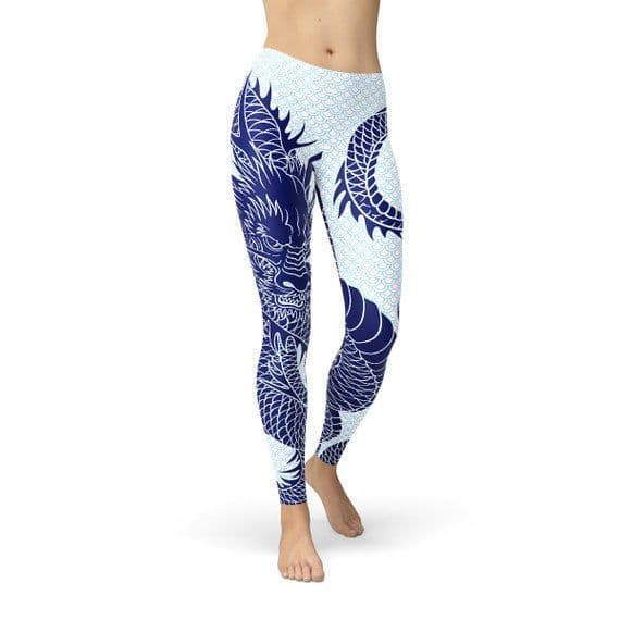 image-Womens Japanese Dragon Leggings