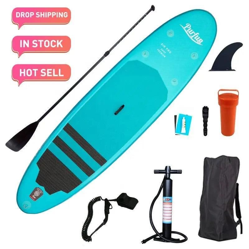 image-Inflatable Stand Up Paddle Board - 320cm 15PSI 140kg Max Payload