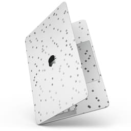 image-Black and Gray Scattered Polka Dots - 13" MacBook Pro without Touch